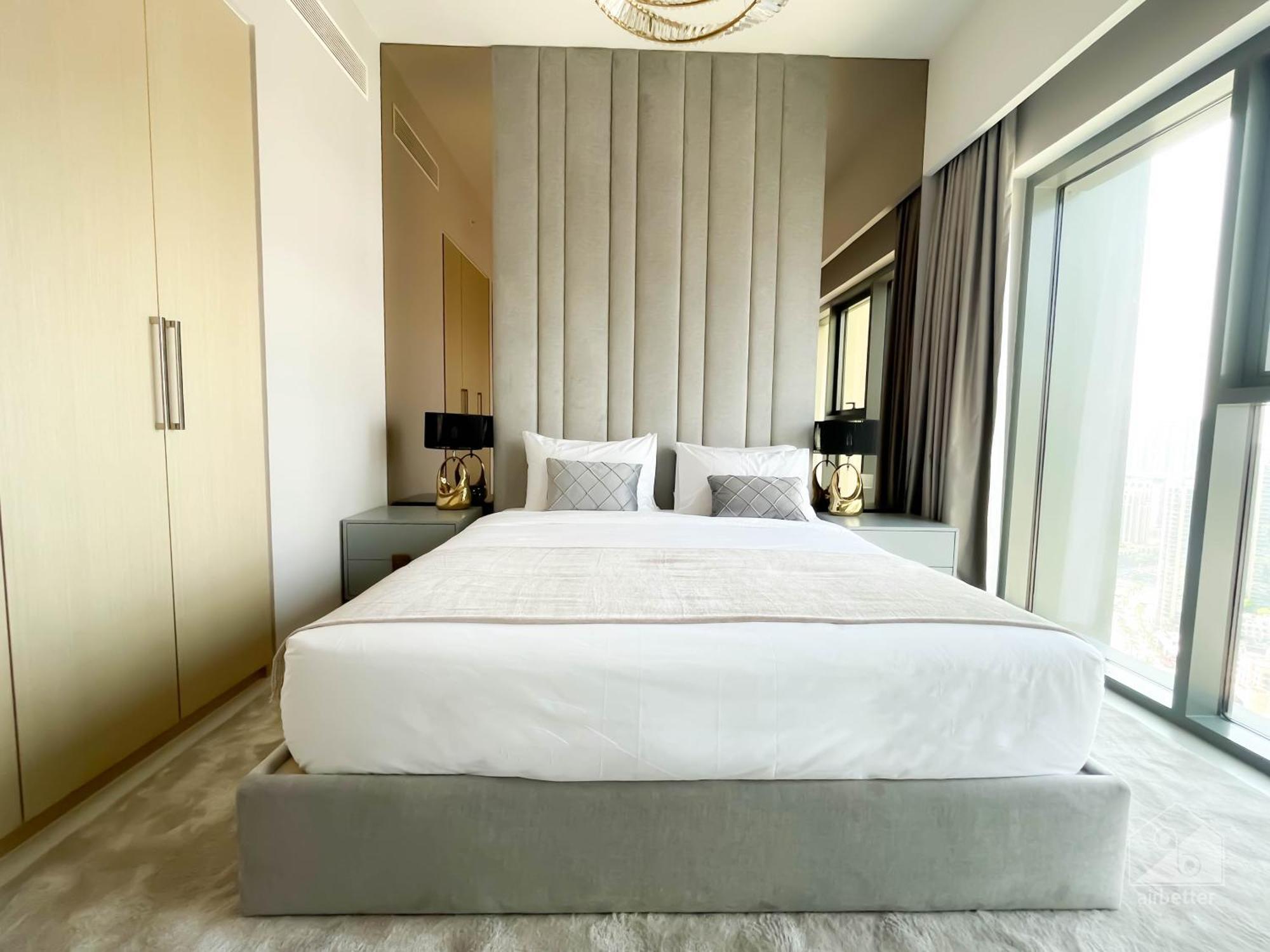 Luxury Burj Royale Balcony Burj Khalifa View Appartement *