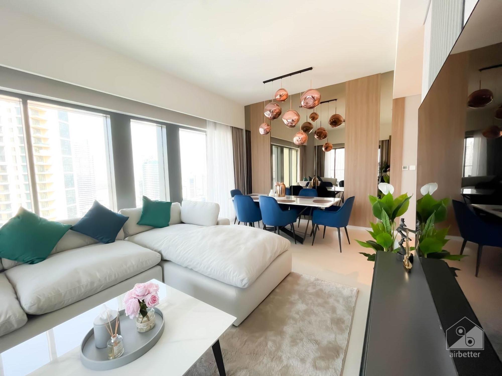 Appartement Luxury Burj Royale Balcony Burj Khalifa View